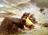 Alfred Guillou Adieu painting